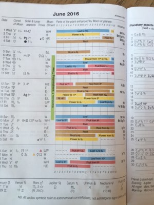 maria thun biodynamic planting calendar